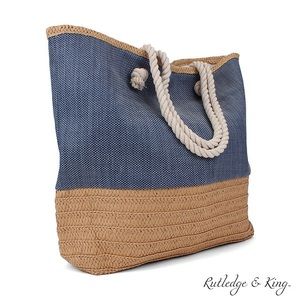 Rutledge & King Waverley beach tote bag